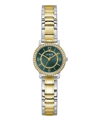GUESS Women's Quartz Two-Tone Stainless Steel Watch 28mm