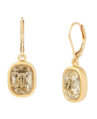 Kurt Geiger London Faux-Stone Signature Eagle Drop Earrings