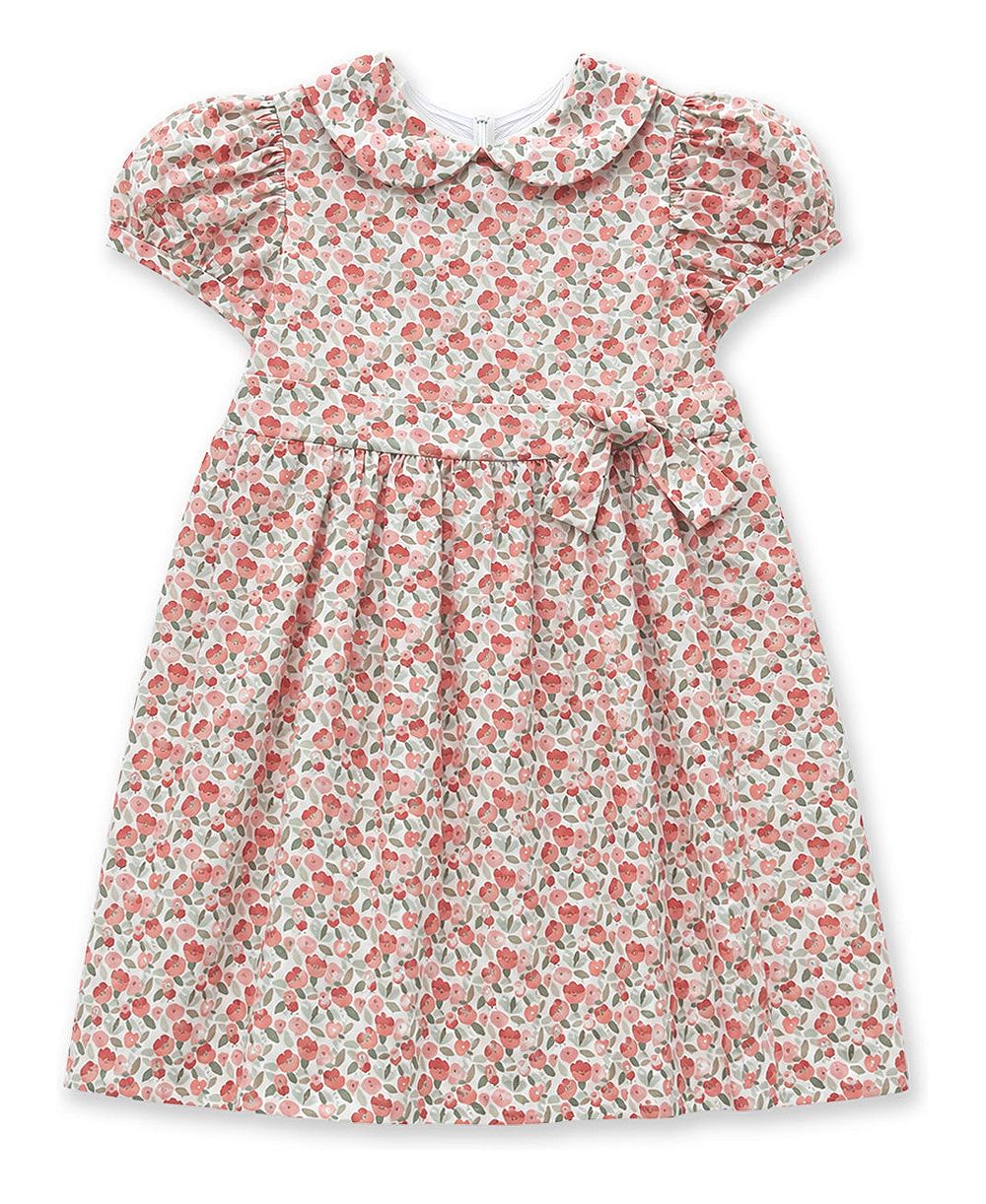 Florence Eiseman Детское цветочное платье A-Line с завязками спереди, 2T-5T