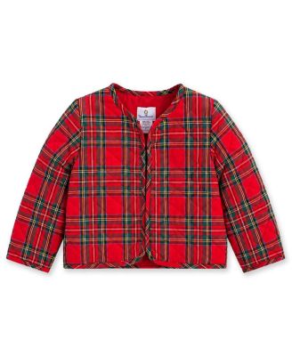 Florence Eiseman Toddler Girls' 2T-5T Plaid-Quilted Jacket