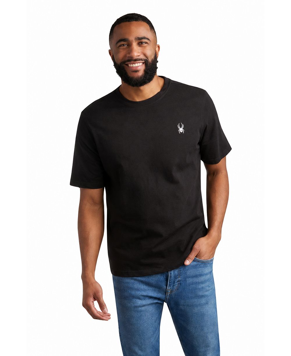 Spyder Men's Mountain Graphic 2-Way Stretch Relaxed-Fit T-Shirt