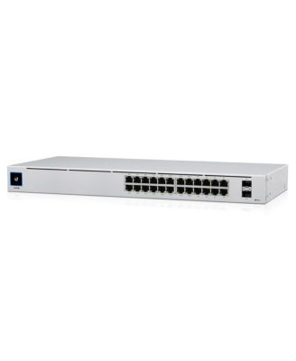Ubiquiti Networks USW-24-POE Gen 2 120W 24-Port Managed Gigabit Layer 2 PoE Ethernet Switch for RJ45 Ethernet Devices