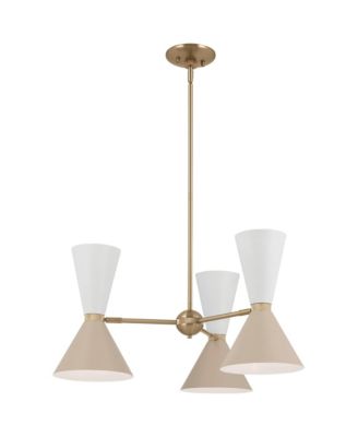 Kichler люстра Phix 30 шириной 3/4"W с 6 лампами, цвет шампанского бронза