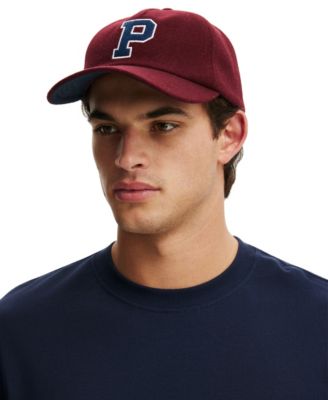 COTTON ON Men's Embroidered 5 Panel Baseball Cap