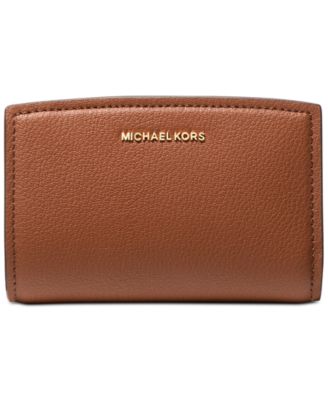 Michael Kors Bryant Leather Zip Around Mini Wallet