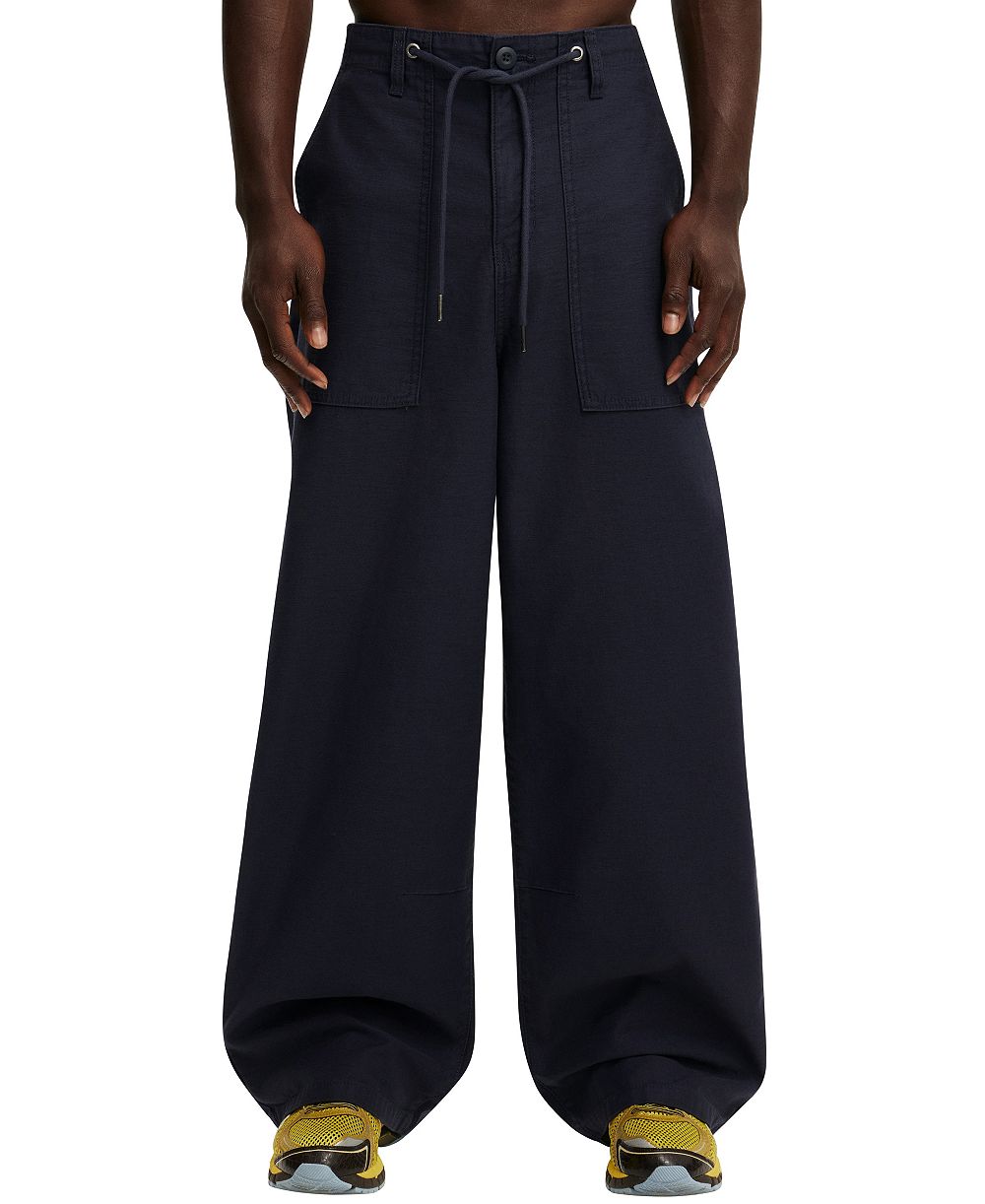 COTTON ON Men's Super Baggy Utility Slub Pants