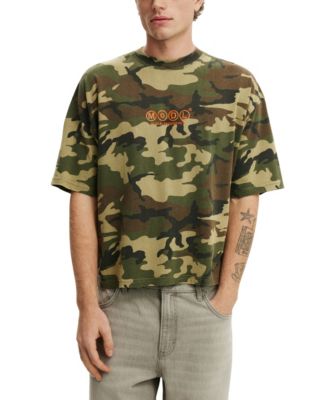 COTTON ON Men's Cropped Fit Graphic T-Shirt