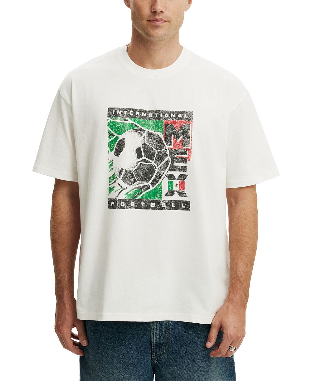 COTTON ON Men's Everyday Fit Graphic Crew Neck T-Shirt