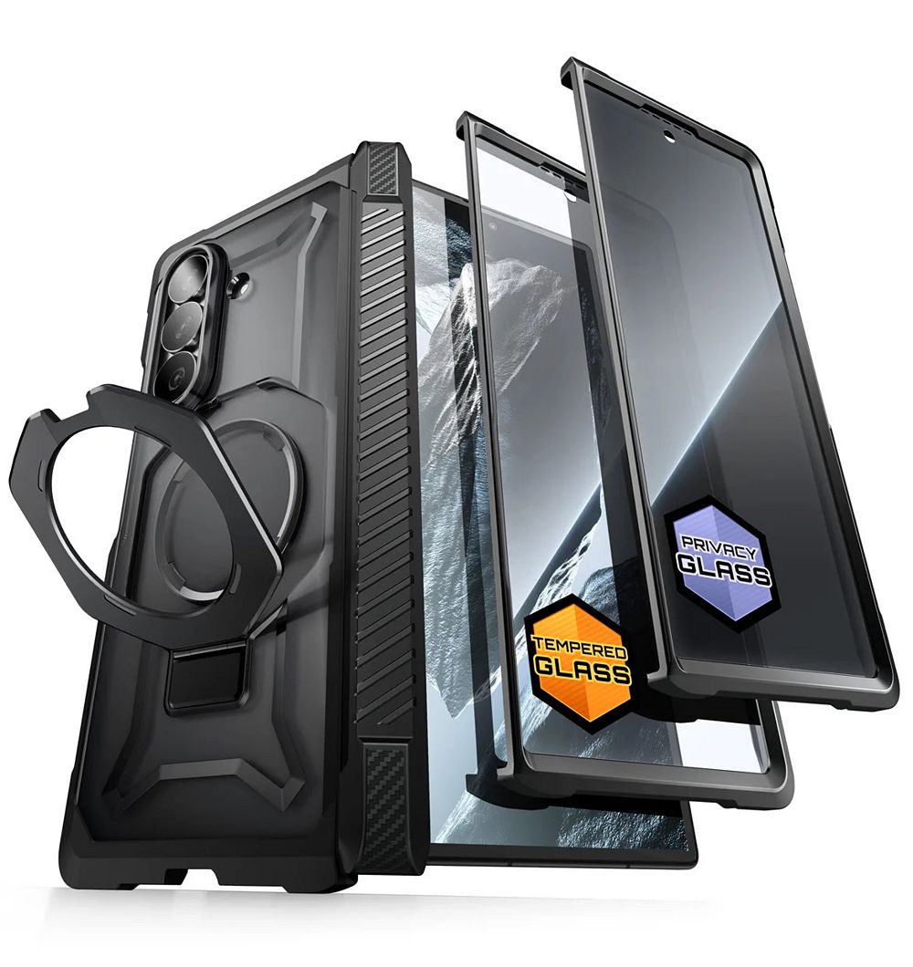 SUPCASE UB Grip прочный чехол MagSafe с защитными стеклами HD и конфиденциальности, совместим с Samsung Galaxy Z Fold 8 Ultra