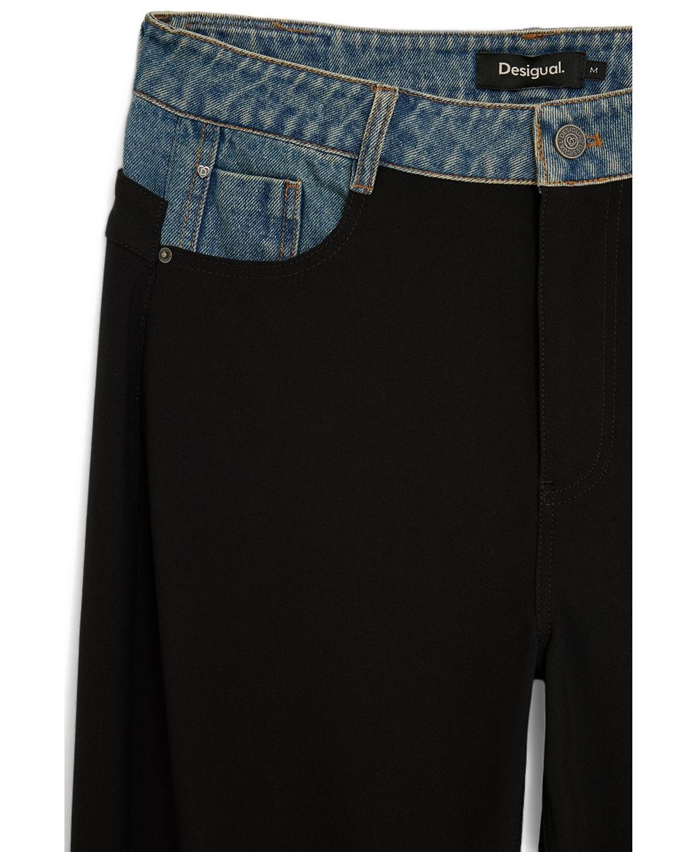 Женские прямые брюки Desigual из 100% хлопка
