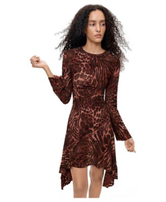 Desigual Women's Flocked short dress