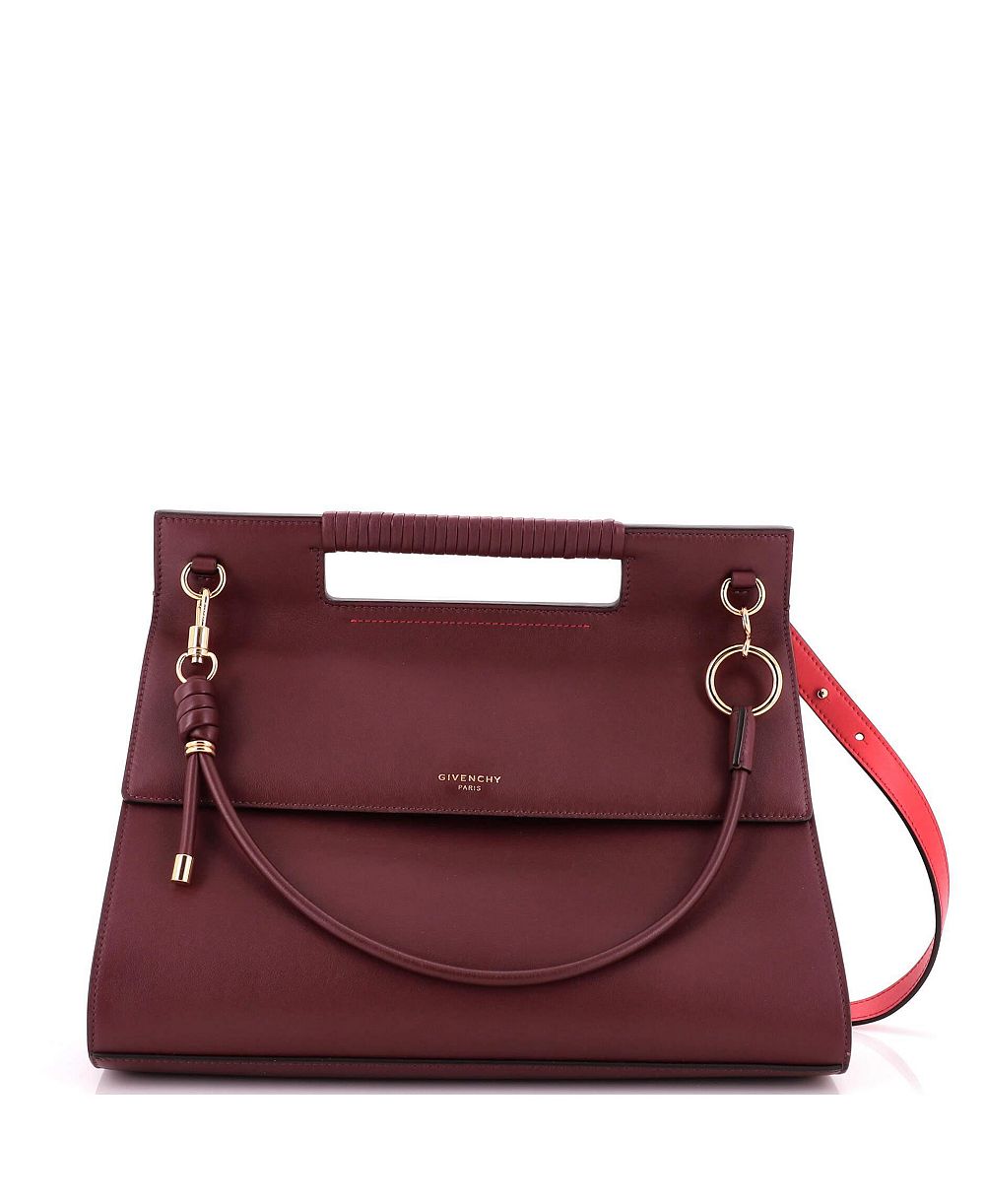 Pre-Owned Givenchy Large Whip Shoulder Bag Leather