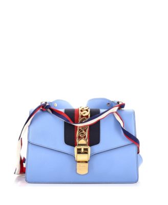 Pre-Owned Gucci Small Sylvie Shoulder Bag Leather