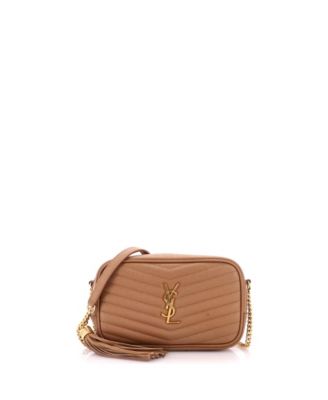 Pre-Owned Saint Laurent мини-сумка на плечо Lou Camera Matelasse Chevron кожа