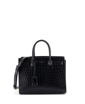 Pre-Owned Saint Laurent сумка Baby Sac de Jour NM из тиснёной кожи