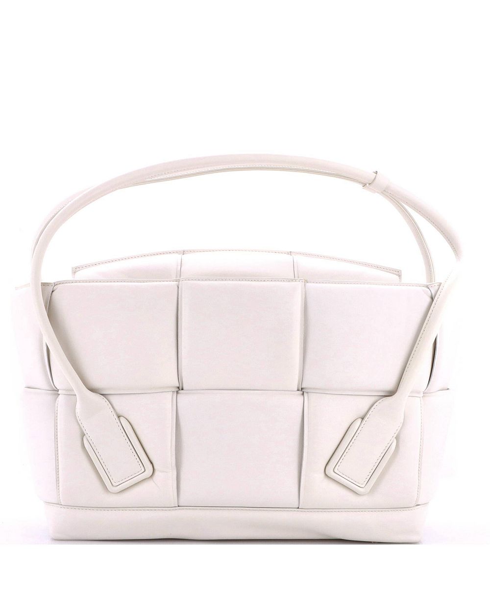 Pre-Owned Bottega Veneta большая сумка Arco Padded Maxi Intrecciato из кожи