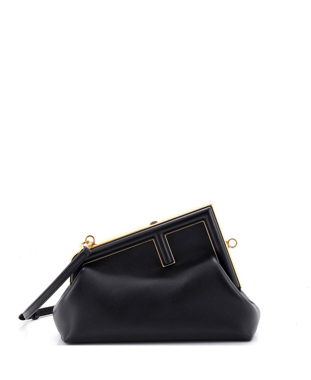 Pre-Owned Fendi small first bag leather