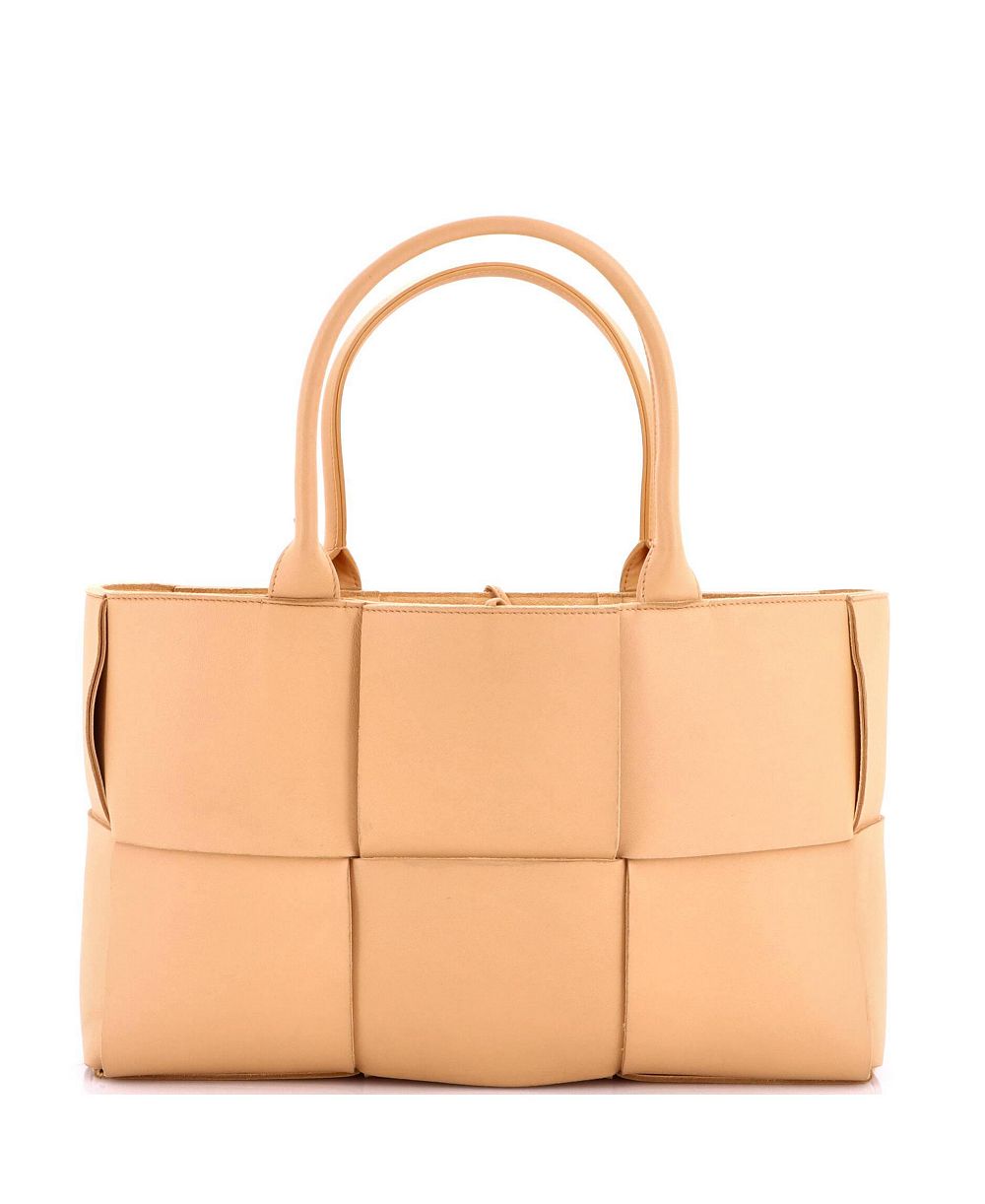 Pre-Owned Bottega Veneta сумка-тоут Arco среднего размера Maxi Intrecciato из кожи