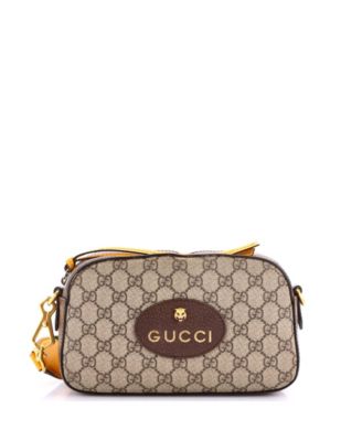 Pre-Owned Gucci Neo Vintage Camera Messenger Bag GG Coated Canvas