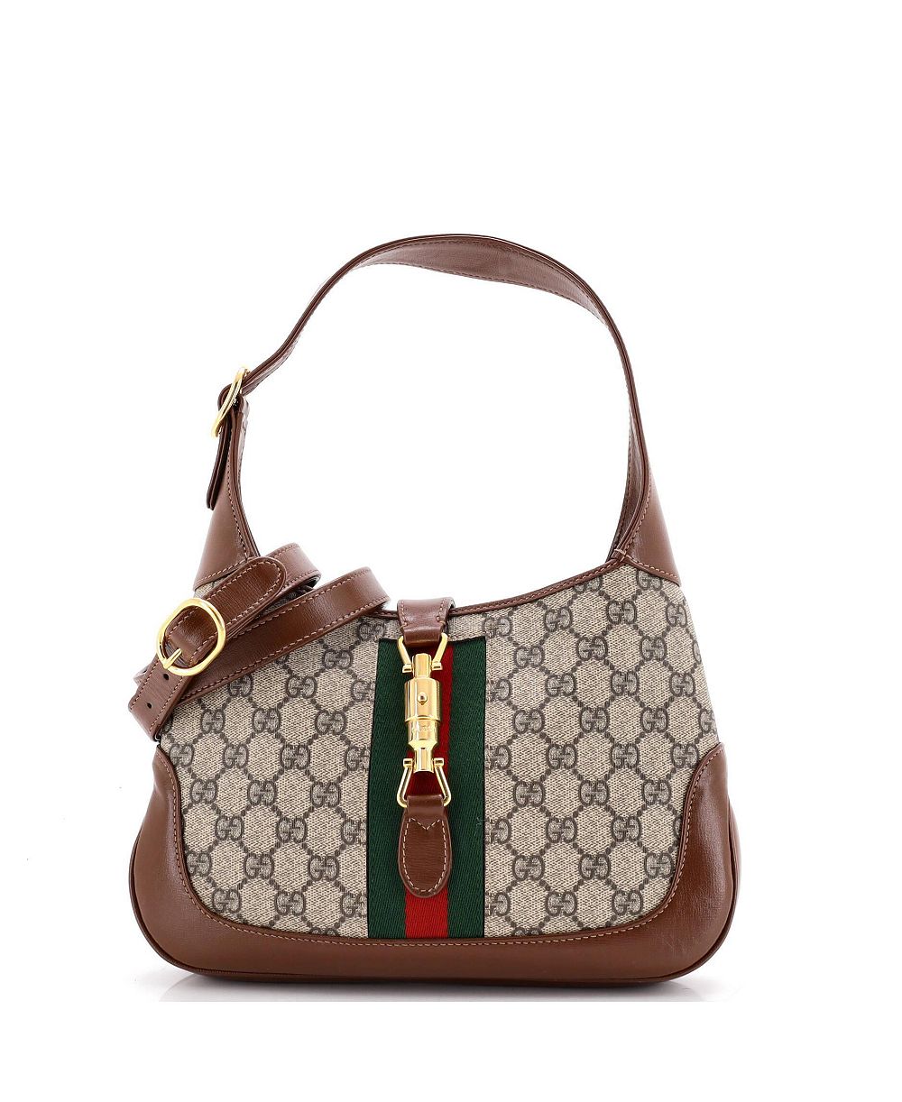 Б/у сумка Gucci Small Jackie 1961 Hobo GG Coated Canvas