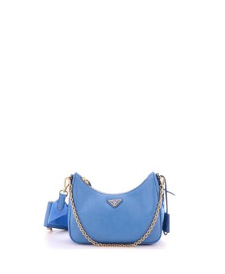 Pre-Owned Prada Small Re-Edition 2005 Shoulder Bag Saffiano Leather