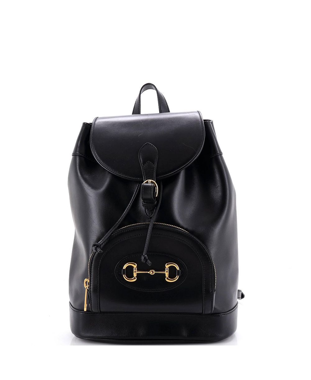 Pre-Owned Gucci рюкзак из кожи с фурнитурой Horsebit 1955