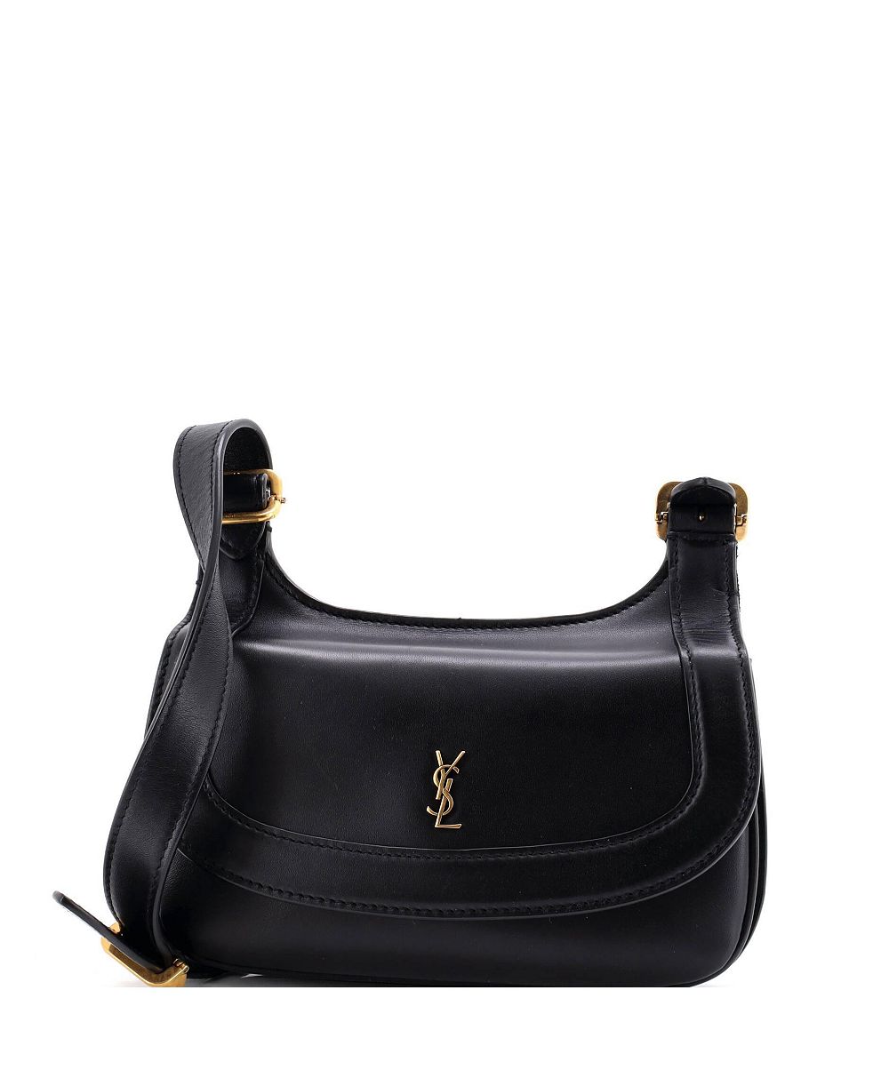 Pre-Owned Saint Laurent Small Charlie Shoulder Bag Leather