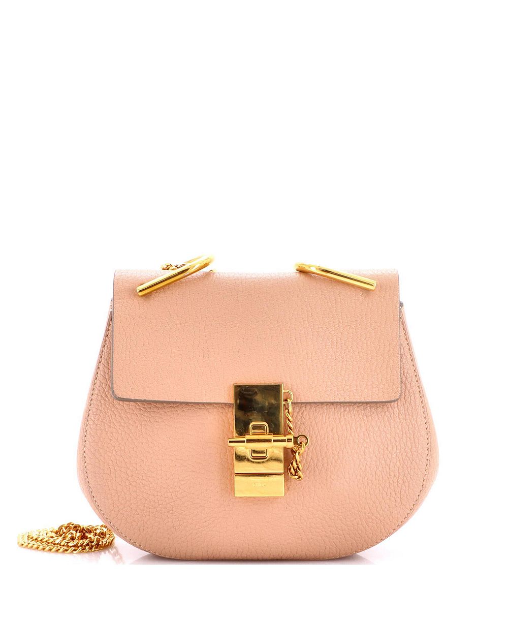 Pre-Owned Chloe Small Drew Crossbody Bag Leather