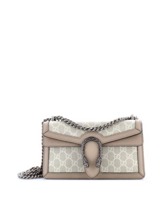 Pre-Owned Gucci Сумка Small Dionysus из GG-покрытой ткани с кожаной отделкой