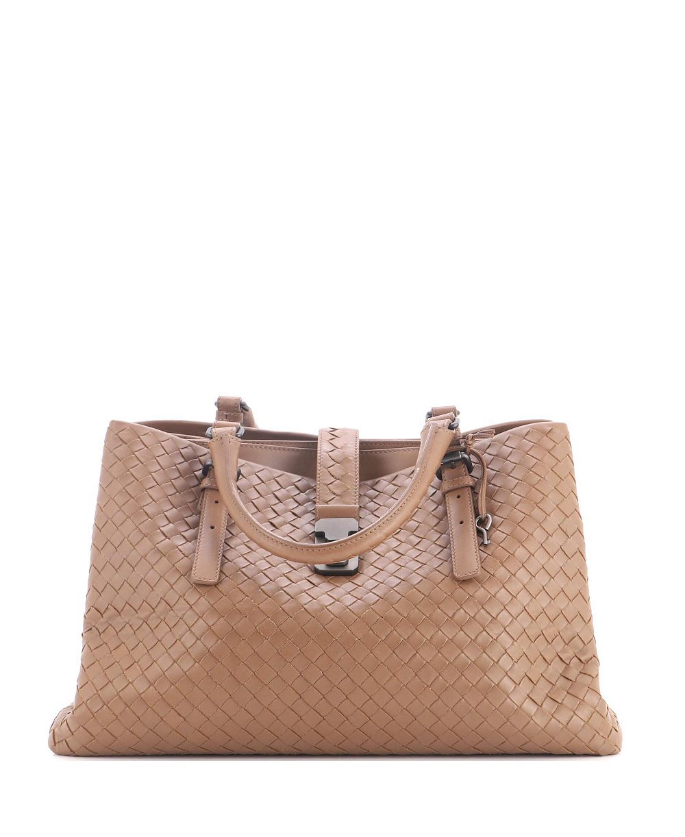 Б/у сумка Bottega Veneta Medium Roma Intrecciato Nappa
