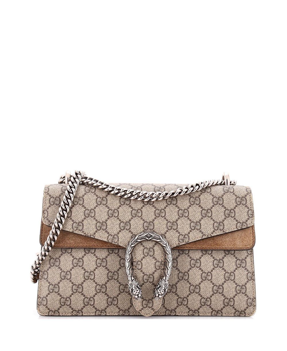 Pre-Owned Gucci маленькая сумка Dionysus из ткани GG coated canvas