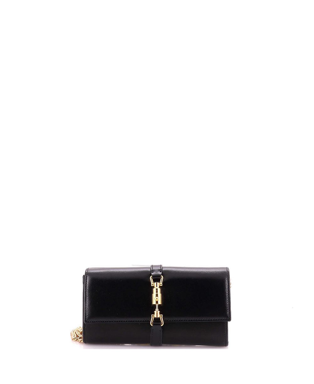 Б/у кошельк-цепочка Gucci Jackie 1961 Continental Chain Wallet Leather