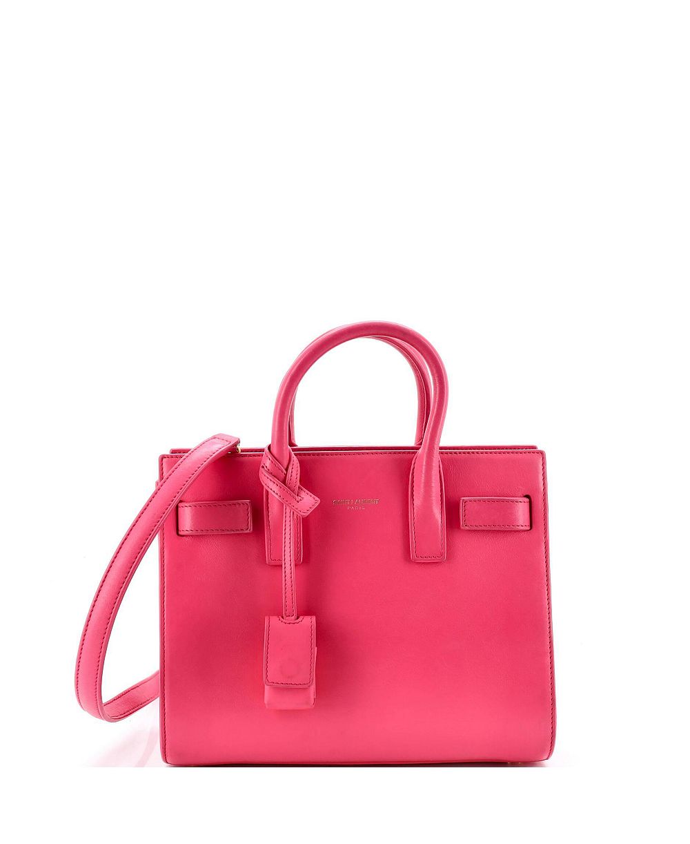 Pre-Owned Saint Laurent Nano Sac de Jour сумка кожаная