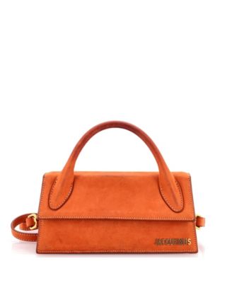 Pre-Owned Jacquemus большая сумка Le Chiquito из замши