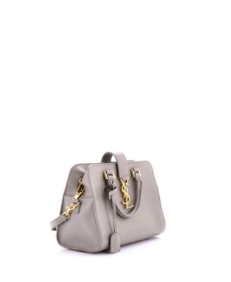 Pre-Owned Saint Laurent Baby Monogram Cabas Leather