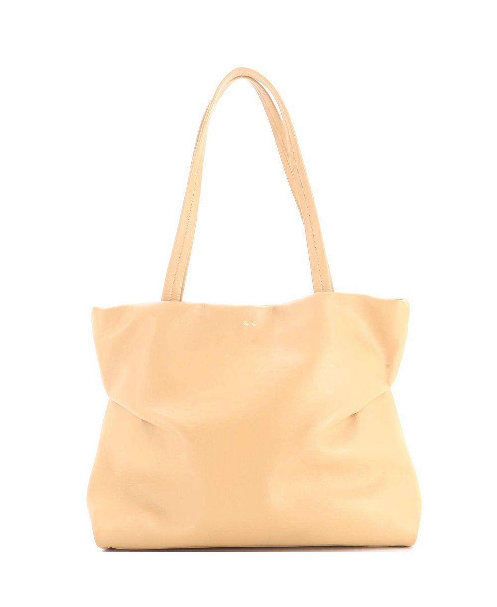 Pre-Owned Chloe East West Judy Tote Leather