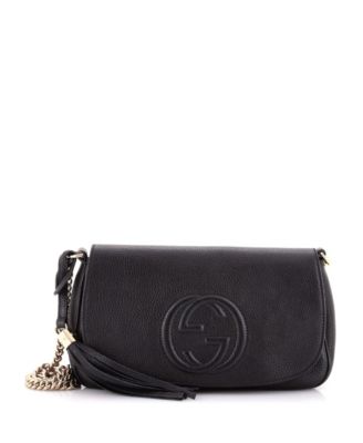 Pre-Owned Gucci средняя сумка через плечо Soho Chain из кожи