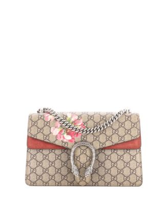 Pre-Owned Gucci Маленькая сумка Dionysus Blooms Print GG покрытая ткань