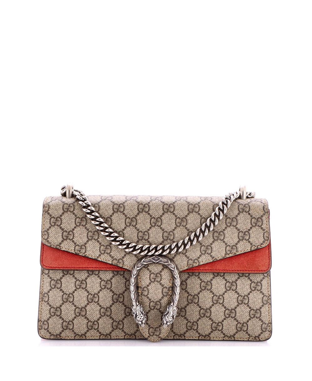 Pre-Owned Gucci Small Dionysus Bag GG Coated Canvas