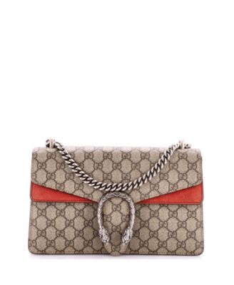 Pre-Owned Gucci маленькая сумка Дионис GG лакированная ткань
