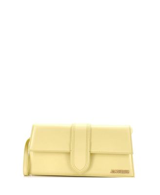 Pre-Owned Jacquemus большая сумка Le Bambino с ручкой и клапаном из кожи