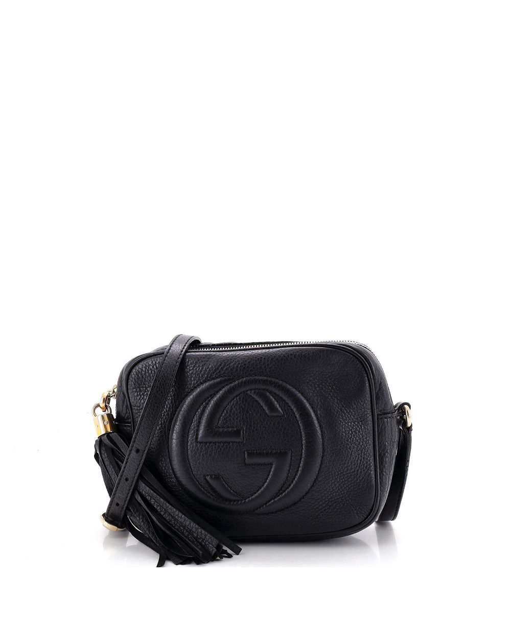 Pre-Owned Gucci Small Soho Disco Crossbody Bag Leather