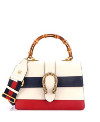 Pre-Owned Gucci Сумка Medium Dionysus Bamboo Top Handle из цветного кожи