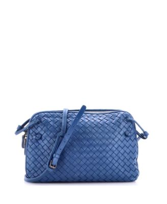 Pre-Owned Bottega Veneta маленькая сумка через плечо Nodini из кожи Intrecciato Nappa