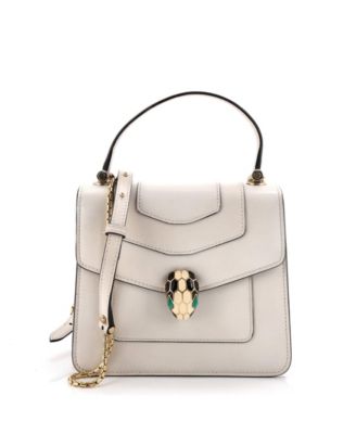 Pre-Owned Bvlgari маленькая сумка Serpenti Forever с верхней ручкой кожаная