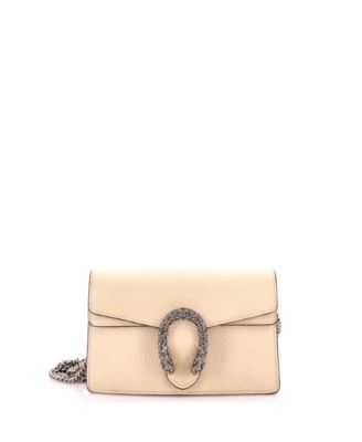 Pre-Owned Gucci Super Mini Dionysus Bag Leather