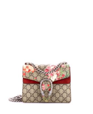 Б/у сумка Gucci Mini Dionysus Blooms Print GG Coated Canvas
