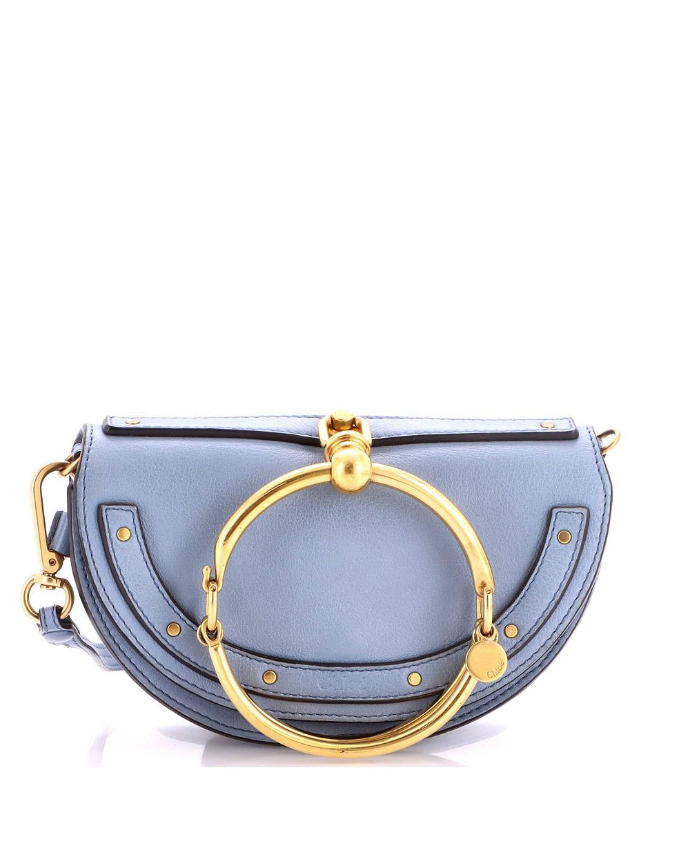 Pre-Owned Chloe Mini Nile Crossbody Bag Leather