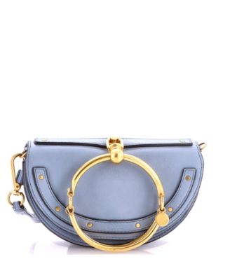 Pre-Owned Chloe Mini Nile Crossbody Bag Leather