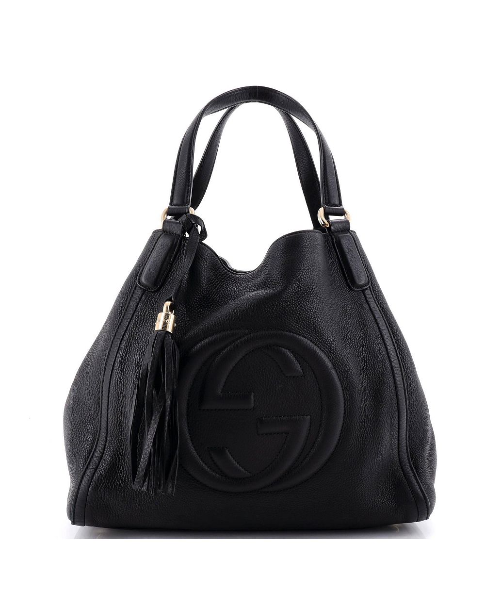 Б/у сумка Gucci Medium Soho из кожи с плечевым ремнем